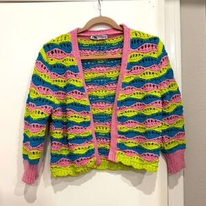 Zara Multicolor Knit Sweater